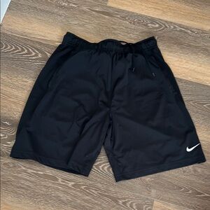 Nike Men's Black Sports Shorts. Size Large